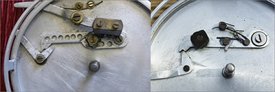 Walker centre-pin reel mechanisms